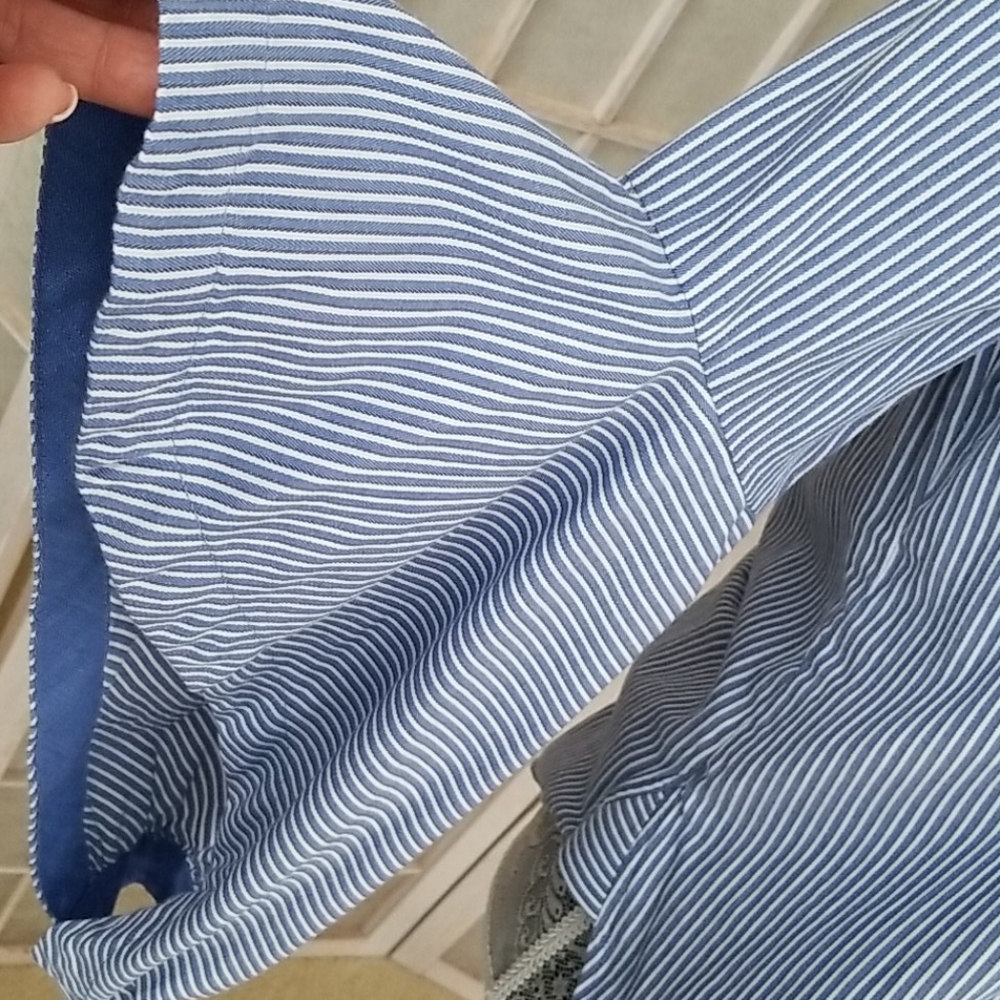 Bcbg Striped Button Down - image 4